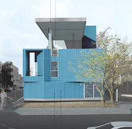 Exterior rendering of Berkeley project